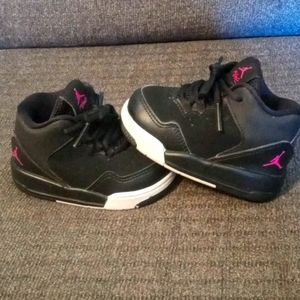 Jordan Flight, 4C, Black/Rush Pink